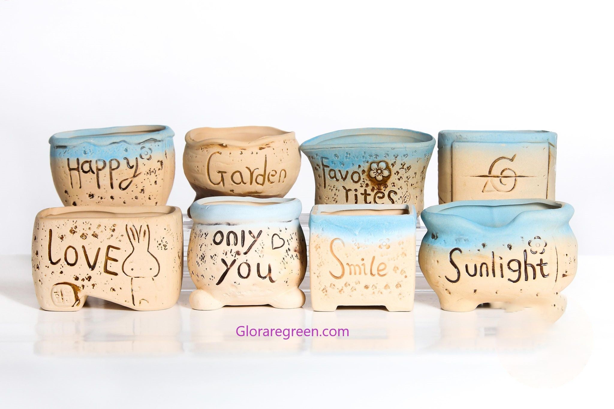 GRGP2511 8.5x6cm Pot w/ drainage hole