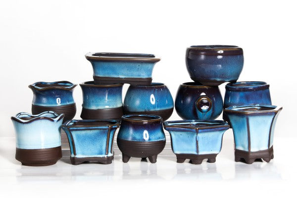 GRGP2701 Glazed 8cm Pot w/ drainage hole