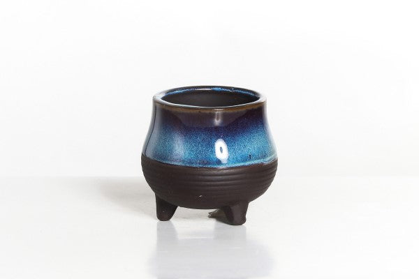 GRGP2702 Glazed 6cm Pot w/ drainage hole
