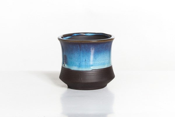 GRGP2704 Glazed 8cm Pot w/ drainage hole